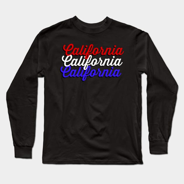 California Long Sleeve T-Shirt by xr1s